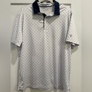 MAELREG Casual Performance Moisture Wicking Collared Golf Shirt Dry Fit